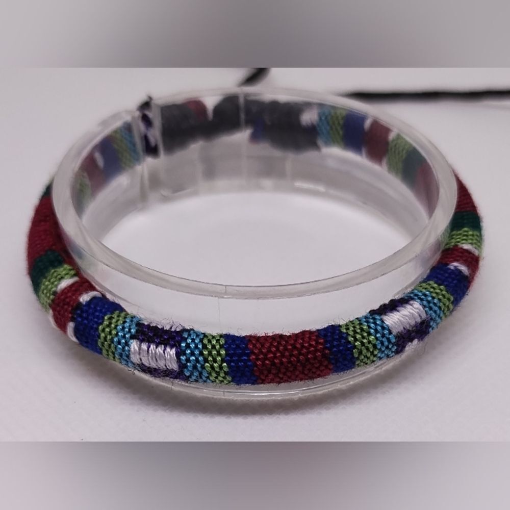 Men's bracelet striped‎ punk new e79